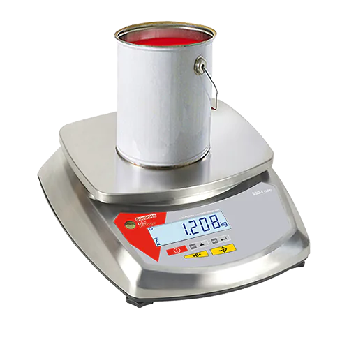 Balance S30i-néo en contrôle qualité, vérification de la mesure avec option certificat d'étalonnage COFRAC