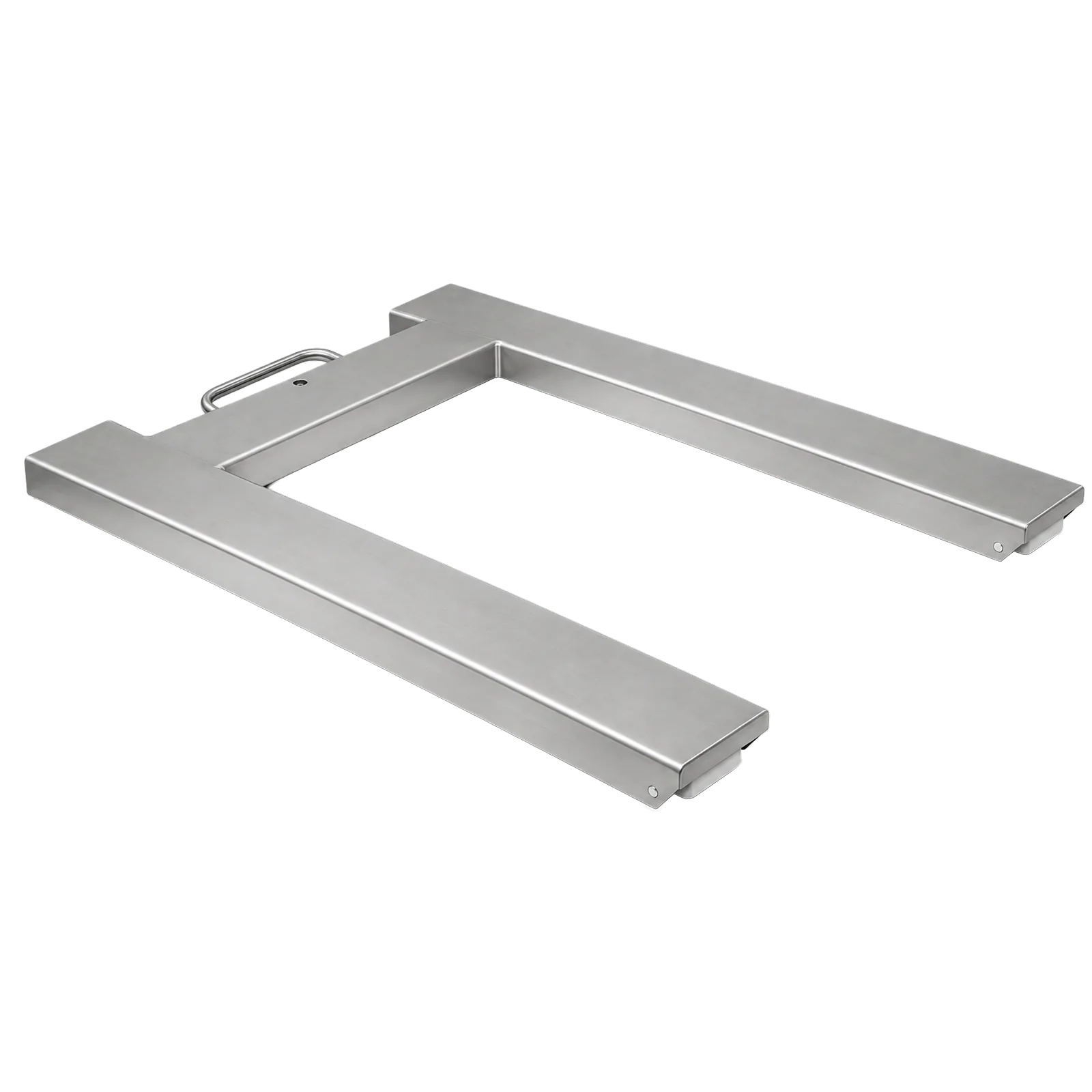 U-Peseur inox : châssis en U avec poignée de déplacement