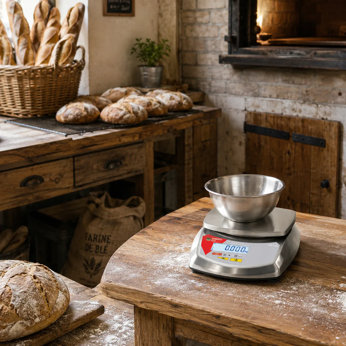 Balance B3C en boulangerie-pâtisserie